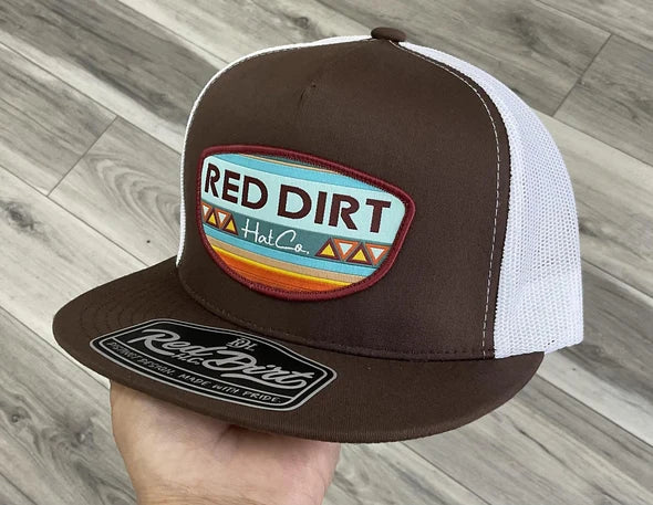RED DIRT PART TIME BROWN/WHITE