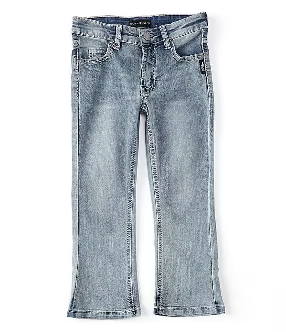 Boy's Silver Garrett Jeans