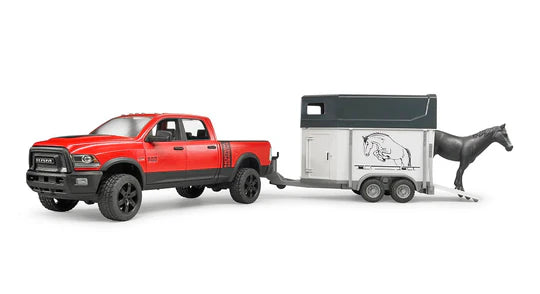 RED RAM AND HORSE TRAILER