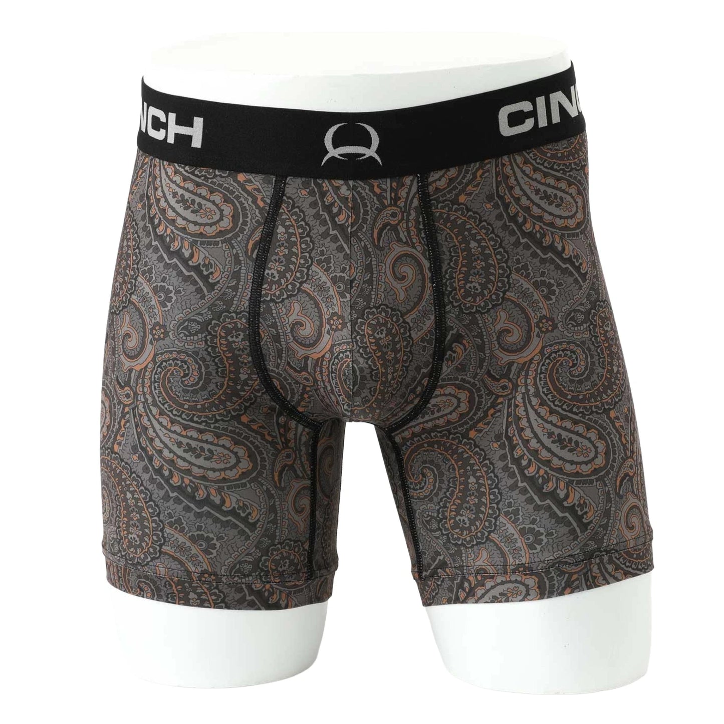 Men's Paisley Boxer Brief BRN