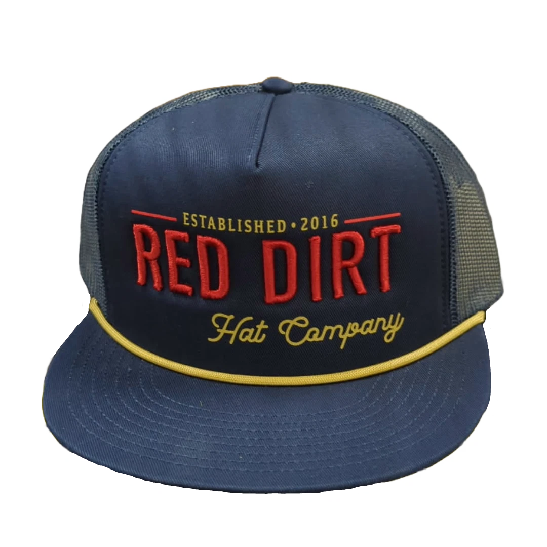 Red Dirt Hat Co. Navy/Gold