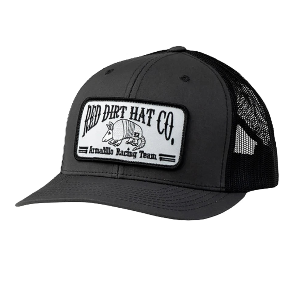 Charcoal Dillo Patch Trucker Hat