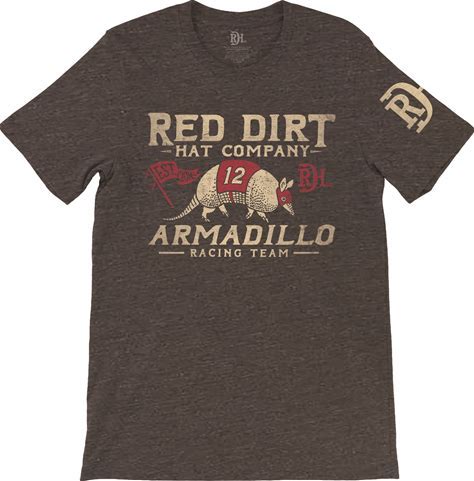 "Dillo Racing Flag" tee- black