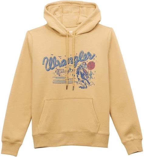 WRANGLER HOODIE YELLOW