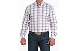 Cinch Plaid Modern fit Purple