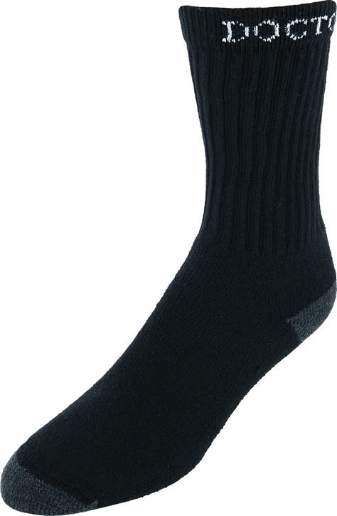 Boot Doctor Work Sock- black 2 pack