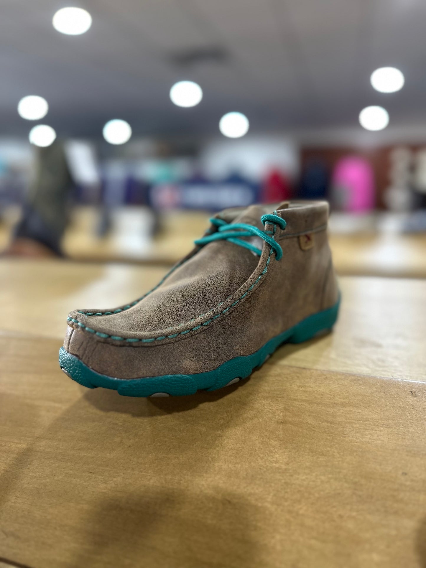 Kid's Bomber Shoe- turquoise