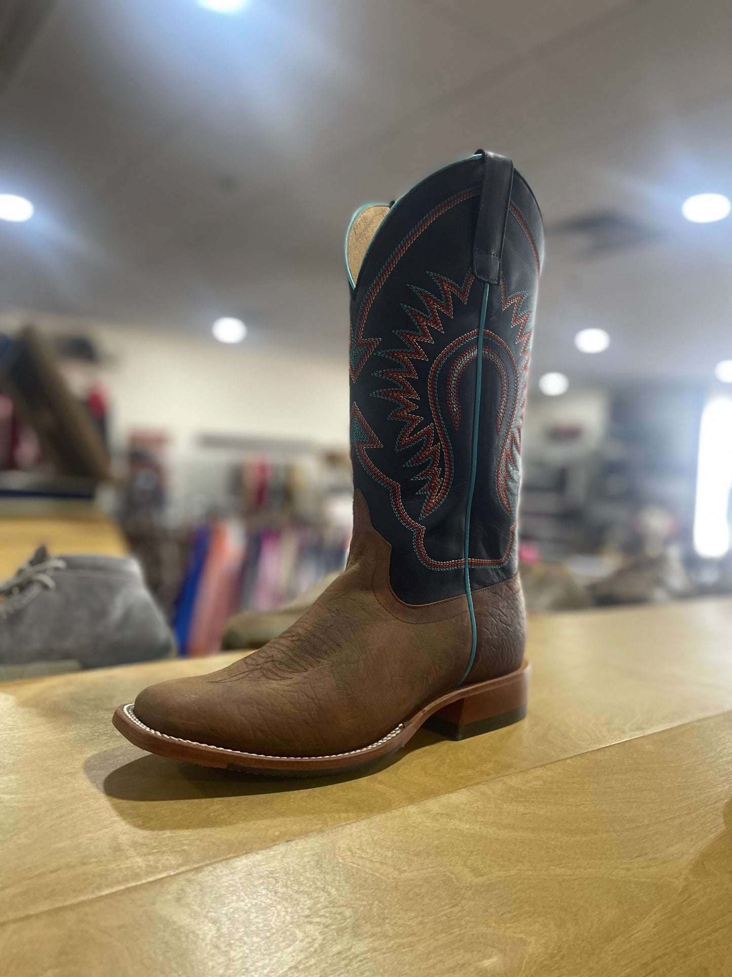 Horse Power Distressed Bison Boot