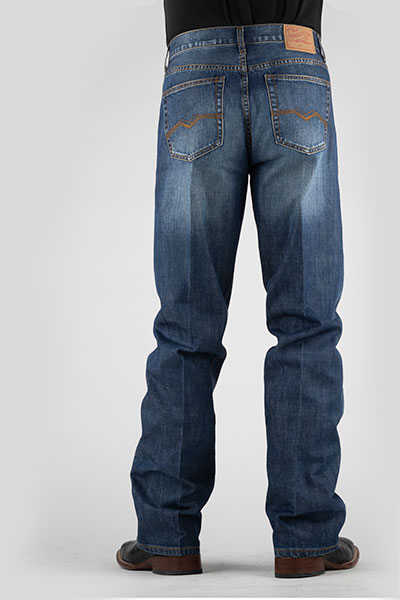 Stetson 1312 fit jeans- abstract stitching