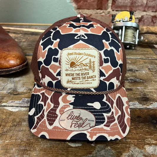 Reel Rodeo "Where the River Meets the Ranch" Cap