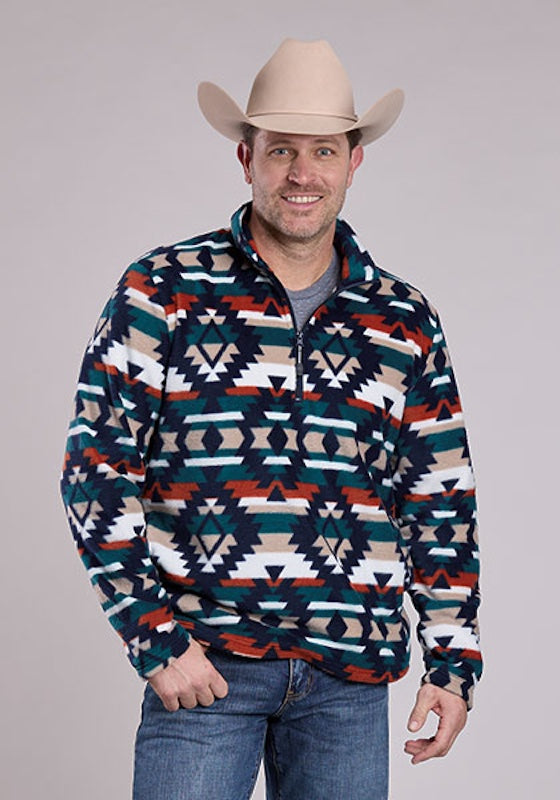 Roper Fleece 1/4 zip Multi
