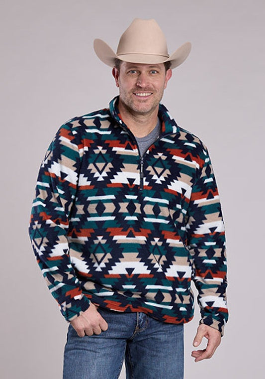 Roper Fleece 1/4 zip Multi