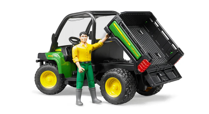 John Deere Gator with driver