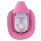 Pink Horseshoe Necklace in HatBox