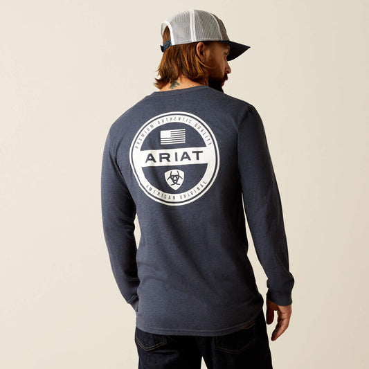 Men's American Original Circle LS Shirt