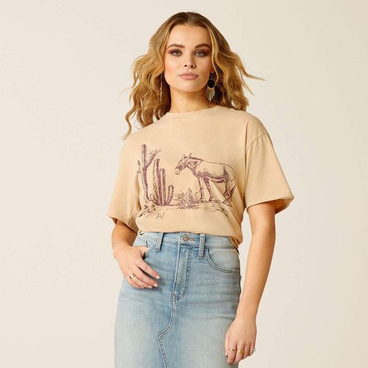 Women's Ariat Burro SS T-Shirt