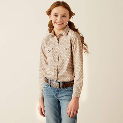 GIRL'S BELLA PRINT SHIRT