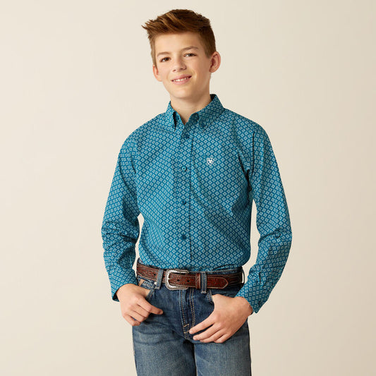 Boy's Ariat Petey LS Shirt