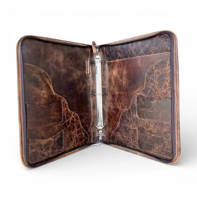 Tooled folder-cards