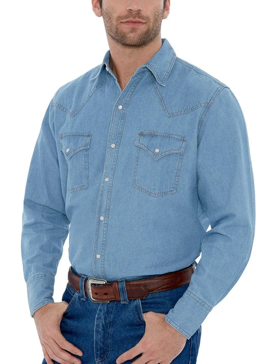 Ely Cattleman Denim Shirt