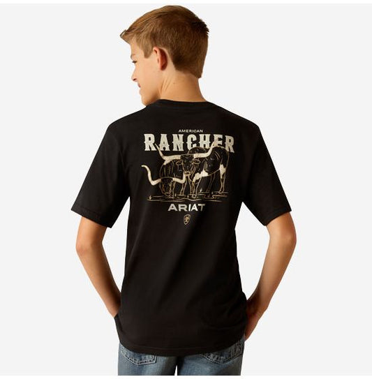 Boy's Ariat Smerican Rancher T-Shirt