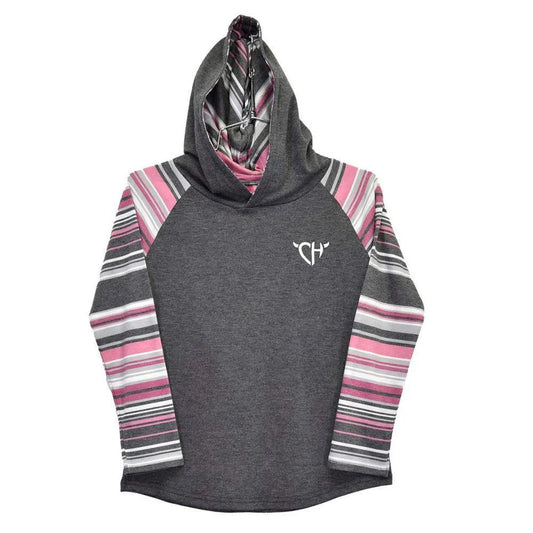 Cowboy hardware serape raglan hoodie