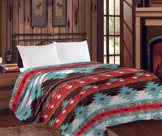 Mia Fleece Queen Blanket