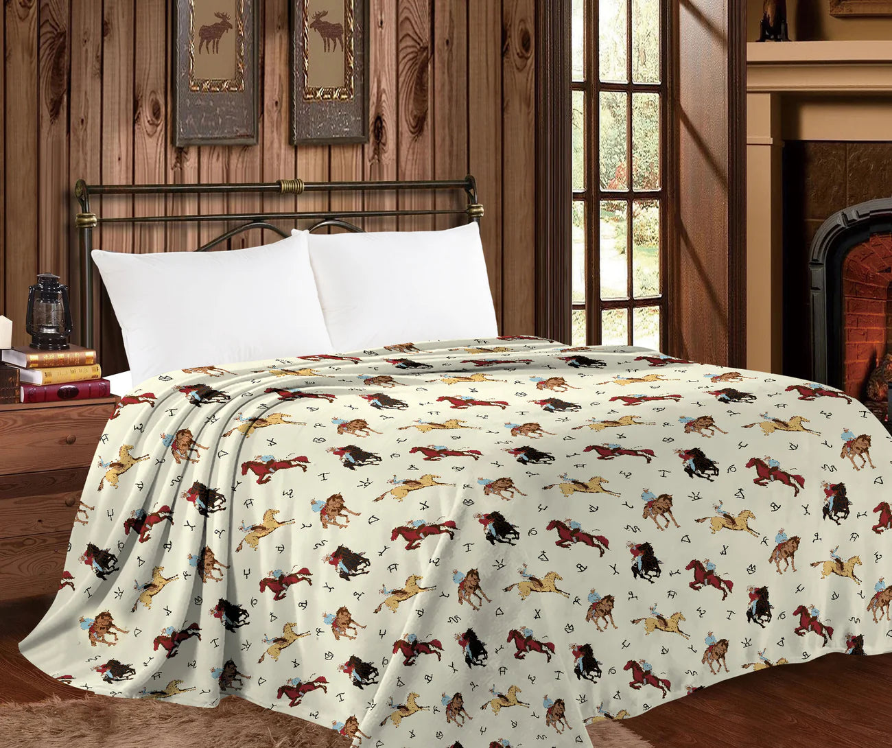 Mia Fleece Twin Blanket