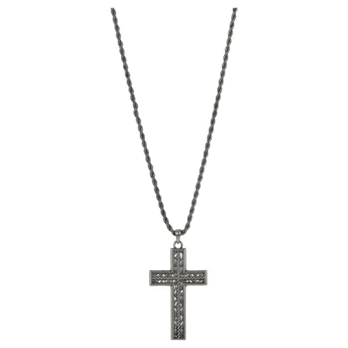 Men's Reversible Cross Necklace