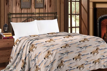 Mia Fleece Twin Blanket