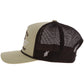 "Rank Stock" Hat Tan/Brown w/Brown Stitching