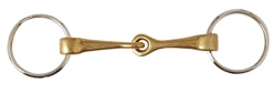 Brass Snaffle Bit Key Ring