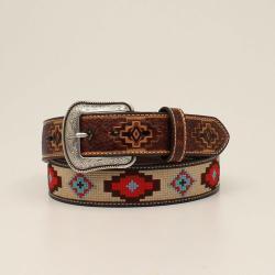 Mens aztec belt