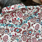 Cowgirl hardware mosiac paisley