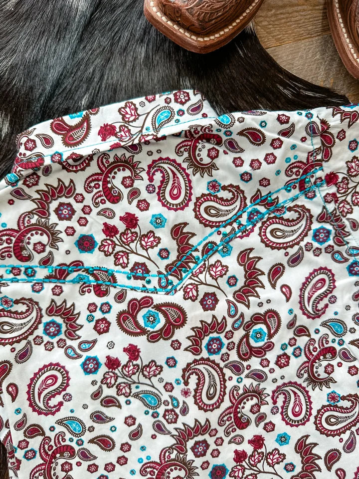 Cowgirl hardware mosiac paisley