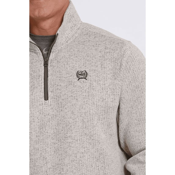 Cinch Mens 1/4 zip Sweater