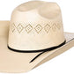 Rodeo King Diamond 4.25" Brim Open Crown Straw Hat