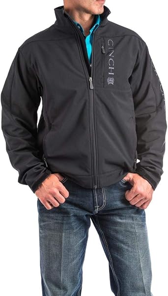 Mens Black Cinch jacket