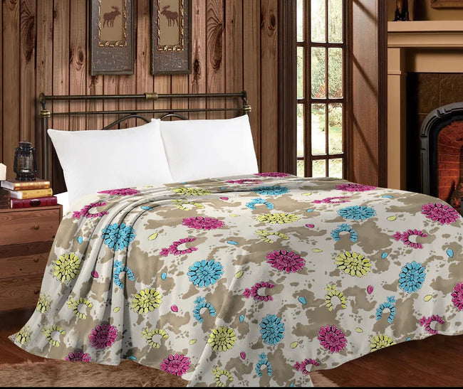 Mia Fleece Twin Blanket