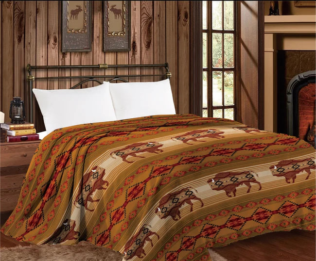 Mia Fleece Twin Blanket