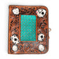 Tooled folder-cards