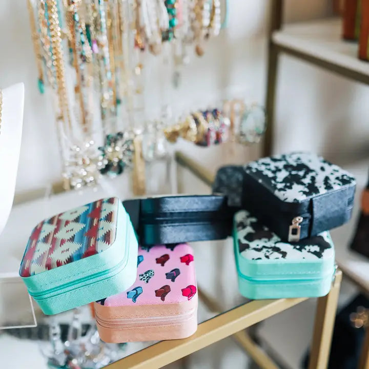 Western Travel Jewelry Case