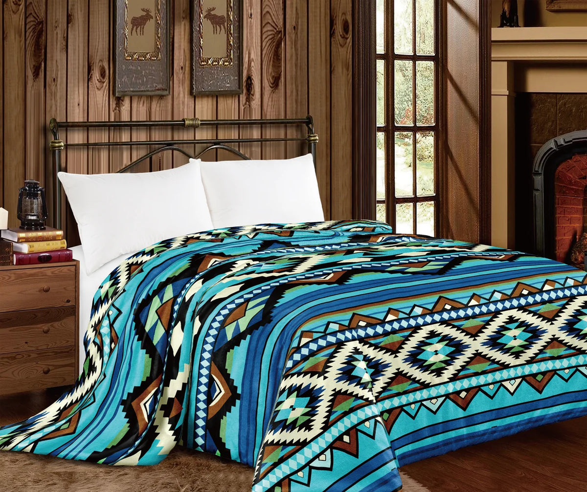 King Mia Throw Blankets