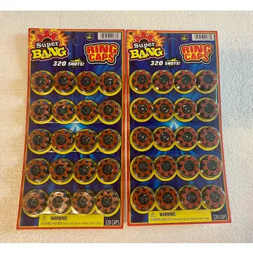 8-shot Action Ring Caps 320 Single Shots