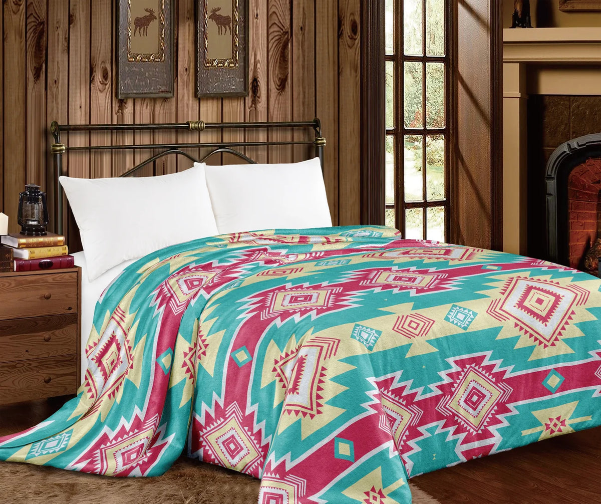 King Mia Throw Blankets