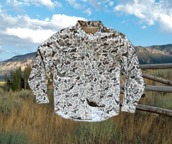 Reel Rodeo Camo Pearl Snap