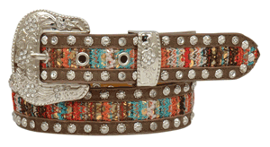 Girl's Glitz Leather Belt