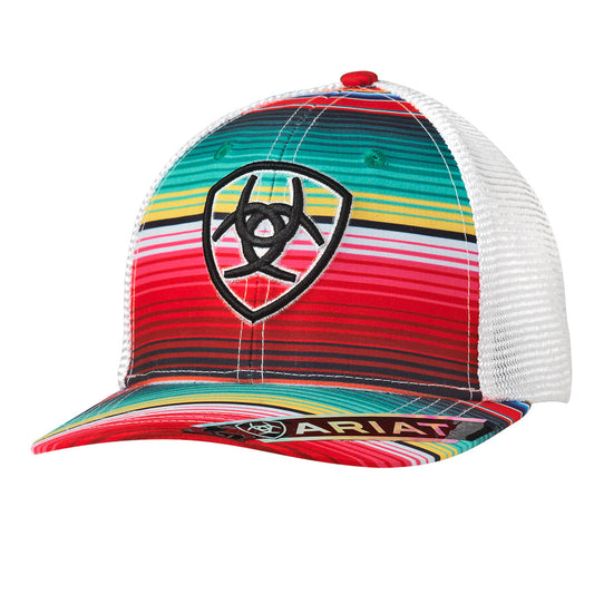 "Bright Stripe Center Shield" cap