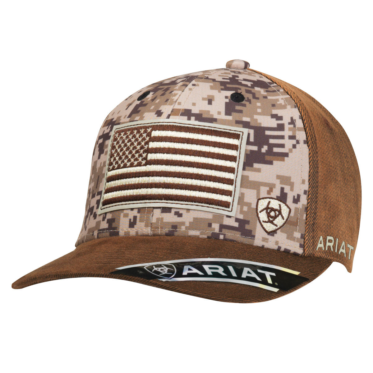 "Digital Camo Flag" cap