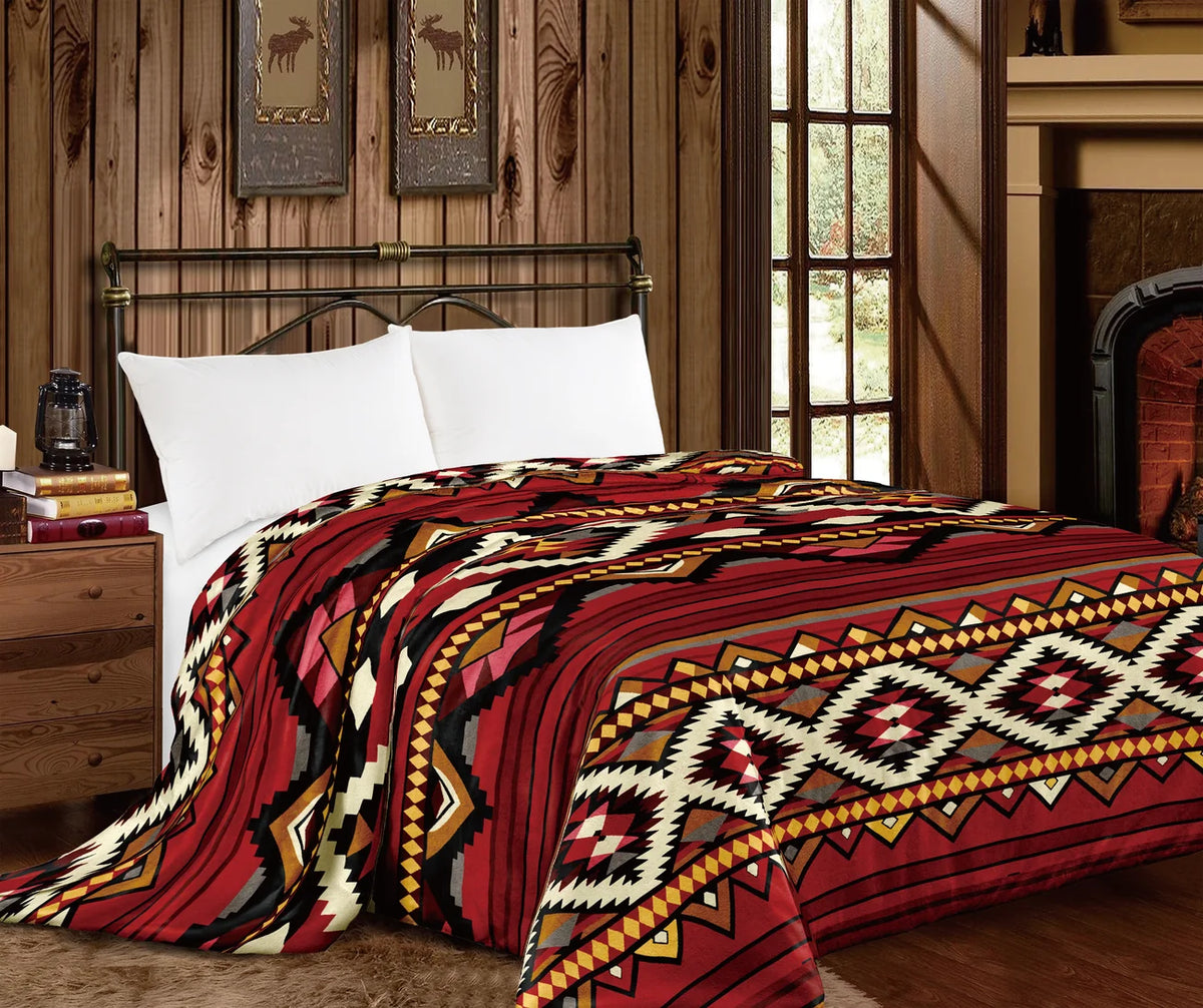 King Mia Throw Blankets